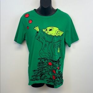 Star Wars Mandalorian Baby Yoda Christmas Tree T-Shirt